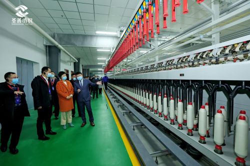 打造智能化纺纱工厂标杆,圣善纺织正式投产